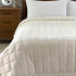 Покрывало Inspire Velvet Etna 220x240 см полиэстер цвет кремовый