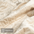 Покрывало Inspire Velvet Etna 220x240 см полиэстер цвет кремовый