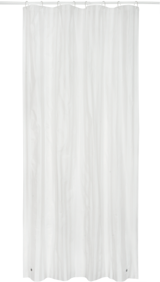 Штора для ванной Vidage Банги 120x200 см ЭВА цвет белый
