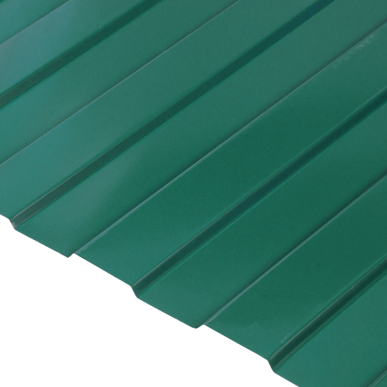 Профнастил С8 0.3 мм 1200x2000 мм RAL 6005 зелёный