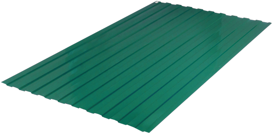 Профнастил С8 0.3 мм 1200x2000 мм RAL 6005 зелёный