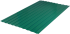 Профнастил С8 0.3 мм 1200x2000 мм RAL 6005 зелёный