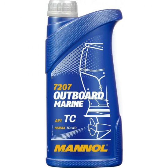 Синтетическое моторное масло MANNOL OUTBOARD MARINE
