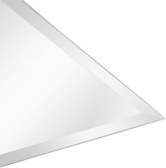 Зеркальная плитка Mirox 3G Sensea NNLM26 треугольная 15x15 см глянцевая цвет серебро 1 шт.