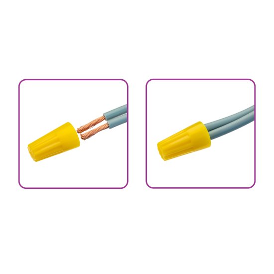 Соединительный изолирующий зажим Duwi СИЗ-4 3.5-10 мм цвет желтый 10 шт.