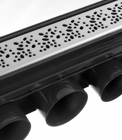 Лоток душевой Wirquin Венеция с гидрозатвором 900 мм решетка из нержавеющей стали (30723953)