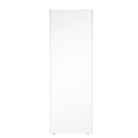 Дверь-купе SPACEO 2255x904 мм высота проема 2300 мм ЛДСП цвет белый широкий профиль