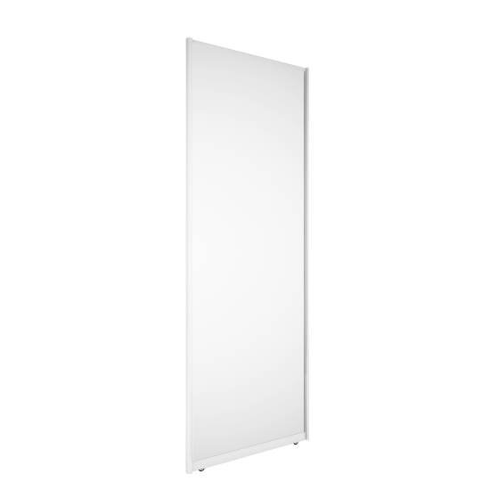 Дверь-купе SPACEO 2255x904 мм высота проема 2300 мм ЛДСП цвет белый широкий профиль