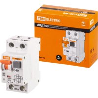 Дифавтомат TDM ELECTRIC АВДТ 63 C40, 30 мА