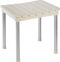Стул для ванны Primanova 37x30x34 см цвет бежевый