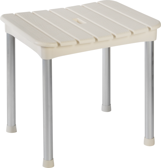 Стул для ванны Primanova 37x30x34 см цвет бежевый
