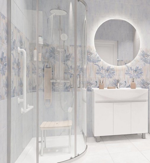 Стул для ванны Primanova 37x30x34 см цвет бежевый