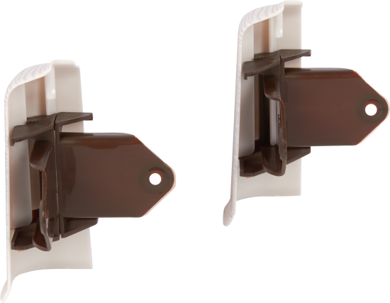 Угол для плинтуса внешний «Дуб хадсон», высота 80 мм, 2 шт.