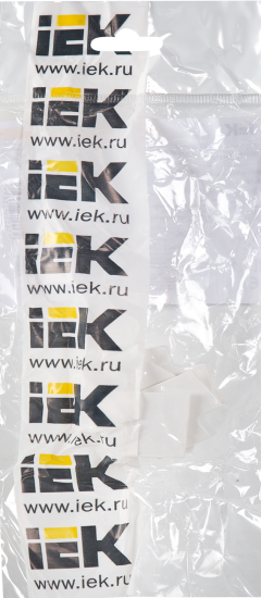 Угол внутренний для кабель-канала IEK КМВ 16x16 мм цвет белый 4 шт.