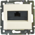 Розетка компьютерная RJ45 категория 5e UTP - Legrand Valena - с захватами - слоновая кость