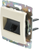 Розетка компьютерная RJ45 категория 5e UTP - Legrand Valena - с захватами - слоновая кость