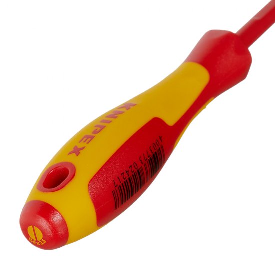 Отвертка диэлектрическая плоская 3,5х202 мм 1000 В Knipex (KN-982035)