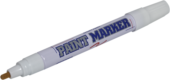 Маркер-краска Munhwa 104798 белая 4 мм