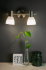 Спот поворотный Inspire City 2 лампы E14 12 м² цвет никель