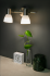 Спот поворотный Inspire City 2 лампы E14 12 м² цвет никель