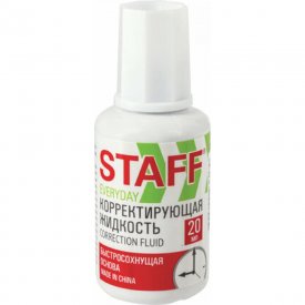 Быстросохнущая корректирующая жидкость Staff EVERYDAY