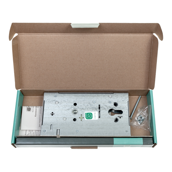 Замок врезной Гардиан-6211, цвет хром