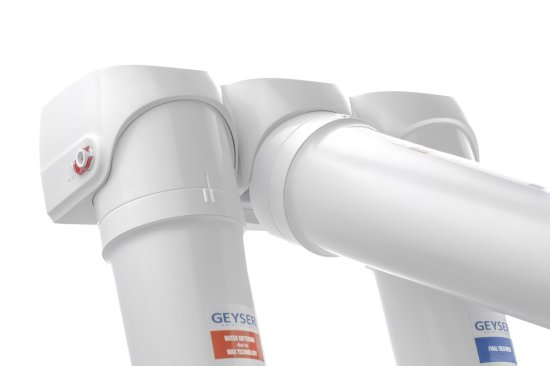 Фильтр под мойку Гейзер Смарт Макс для жесткой воды быстросъемный 3 ступени кран в комплекте