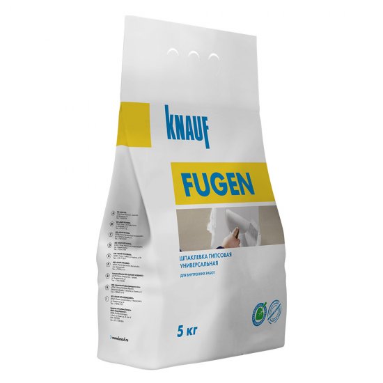 Шпаклевка гипсовая Knauf Фуген 5 кг