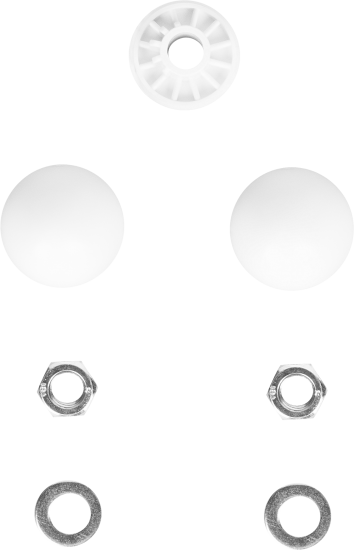 Комплект для инсталляции McAlpine, цвет черный FP45R-KIT3