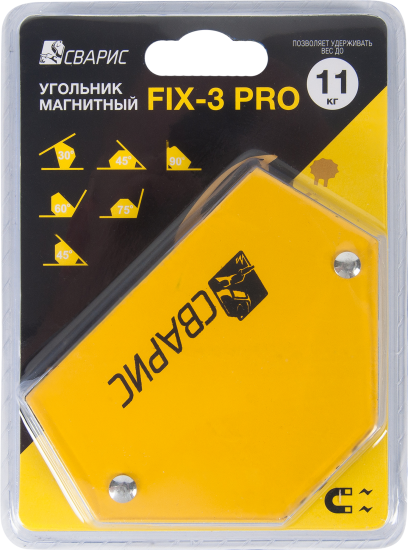 Угольник магнитный Сварис Fix-3Pro до 11 кг