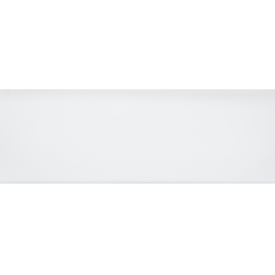 Нащельник на клипсах 55x10x3000 мм белый