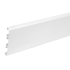 Нащельник на клипсах 55x10x3000 мм белый