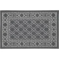 Коврик Casa Venezia PB013-G 48x75 см хлопок цвет серый