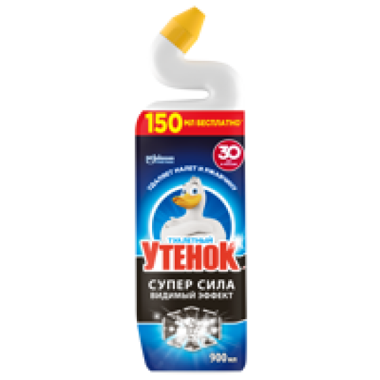 Средство чистящее для унитаза Туалетный утенок Видимый эффект 900 мл