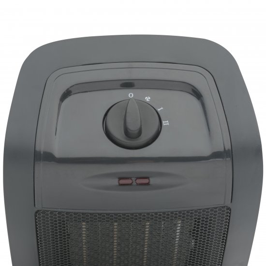 Тепловентилятор керамический электрический Equation 1500 Вт черный