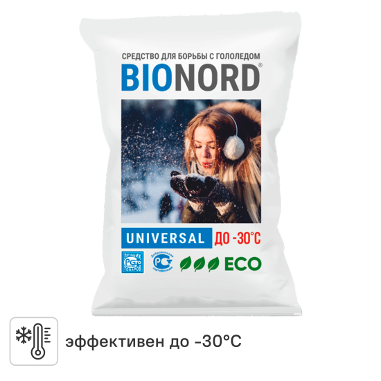Антигололедный реагент Bionord Universal 23 кг