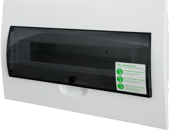 Щит распределительный встраиваемый Systeme Electric ЩРВ-П-18 18 модулей IP40 пластик EZ9E118S2FRUR