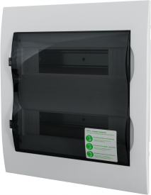 Щит распределительный встраиваемый Systeme Electric ЩРВ-П-24 24 модуля IP40 пластик