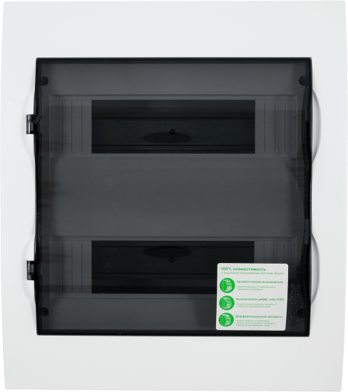 Щит распределительный встраиваемый Systeme Electric ЩРВ-П-24 24 модуля IP40 пластик