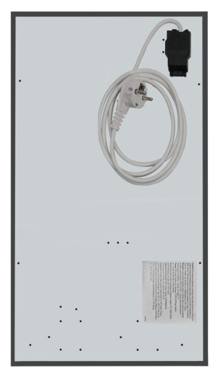 Электрическая варочная панель Hansa BHC36106 30 см 2 конфорки цвет чёрный