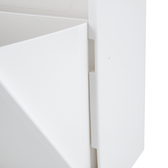 Обувница 51.2x38x18.5 см 1 полка полипропилен цвет белый