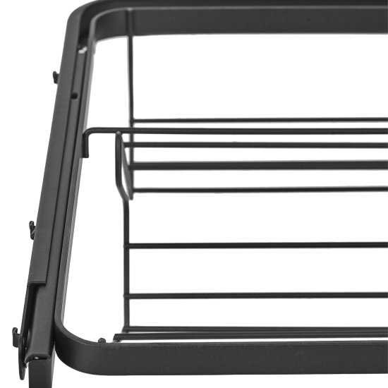 Полка для обуви выдвижная НСХ 54.9x11x37.6 см сталь цвет чёрный