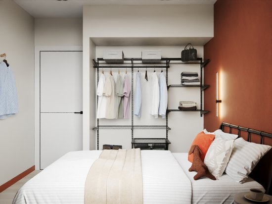 Полка для обуви выдвижная НСХ 54.9x11x37.6 см сталь цвет чёрный