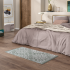 Коврик декоративный хлопок Inspire Lesia 60x120 см цвет зеленый