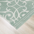 Коврик декоративный хлопок Inspire Lesia 60x120 см цвет зеленый