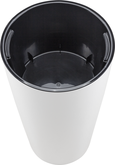 Кашпо Idea Пилар ø39 h76 см v23 л пластик белый