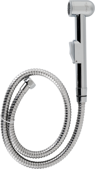 Смеситель для биде Rossinka Silvermix X25-56 с гигиеническим душем цвет хром