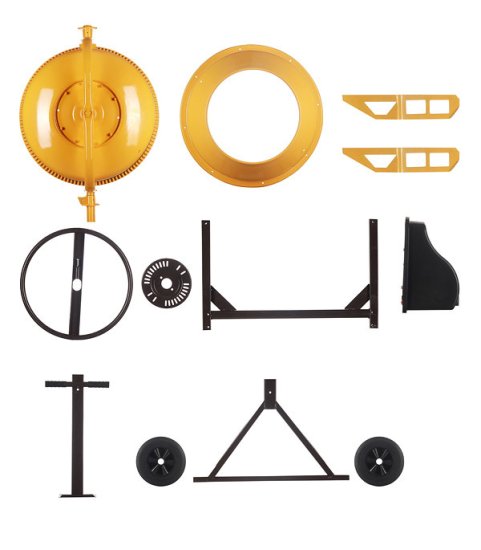 Бетоносмеситель CM 0,55 кВт 160 л