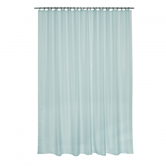 Тюль на ленте Inspire Polyone Aqua 300x280 см цвет голубой