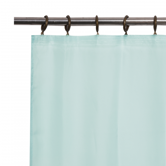 Тюль на ленте Inspire Polyone Aqua 300x280 см цвет голубой